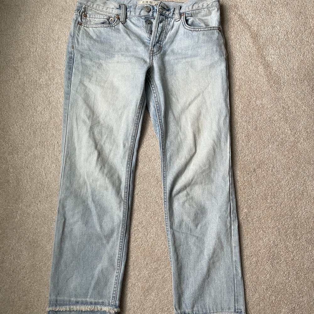 Free People Light Wash Jeans